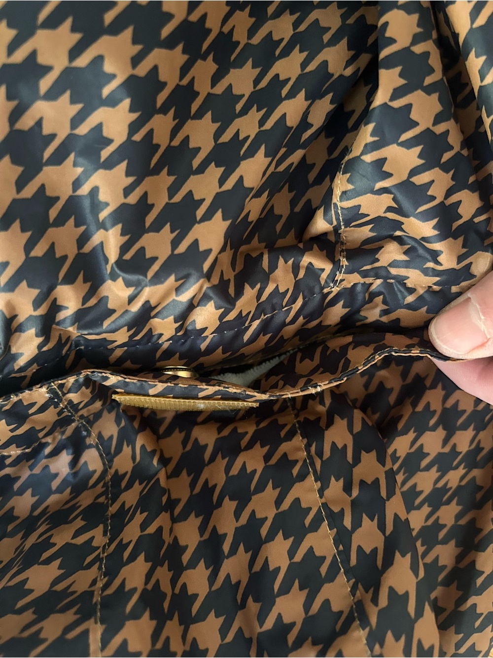 Mini Rodini Houndstooth Rain Wind Jacket - Picture 5 of 8